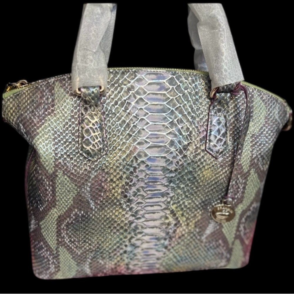 💜BRAHMIN “Moonstone Seville” DUXBURY Satchel💜NWT